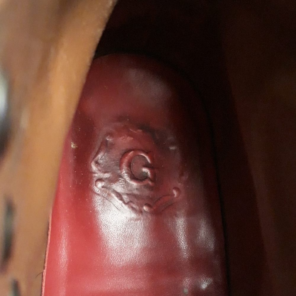 GRENSON Goodyear Brown Leather‎ Sz 11 G Mens Lace Up Split Toe Boots - Picture 11 of 12